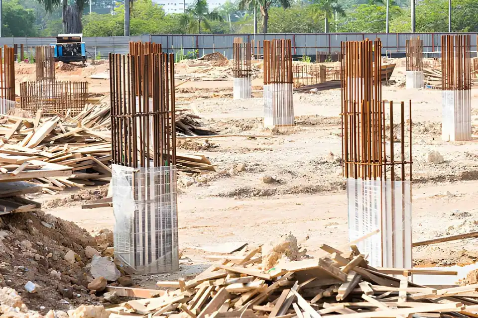 Colunas de Aço